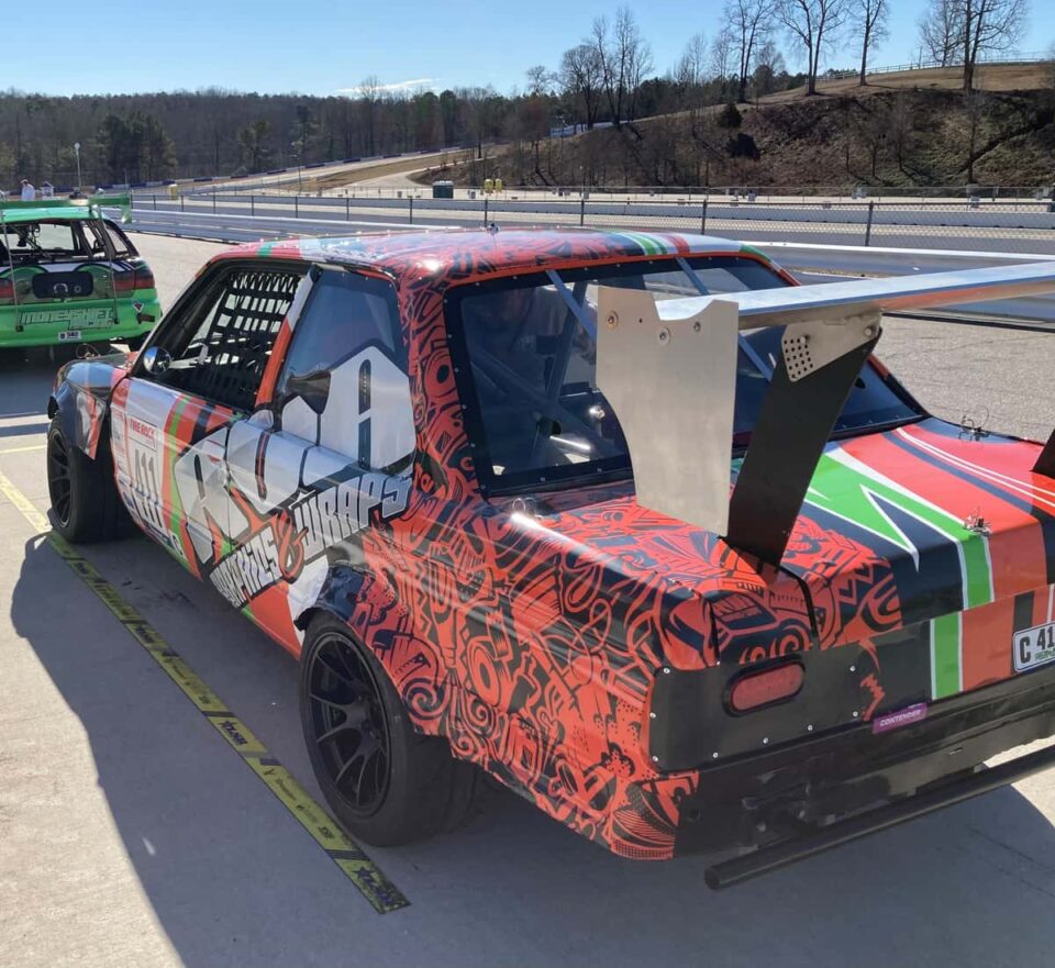 new Wrap orange car new Wrap orange car